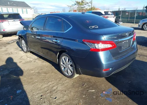 2013 Nissan Sentra Sl из США, поврежденный, VIN 3N1AB7APXDL640957
